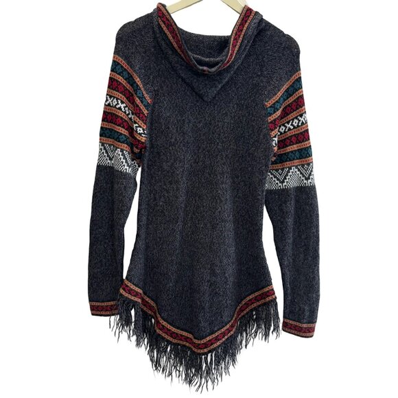 Artesania Edm Women’s Size M/L 100% Alpaca Wool Peruvian Hoodie Sweater Pullover - Picture 6 of 11